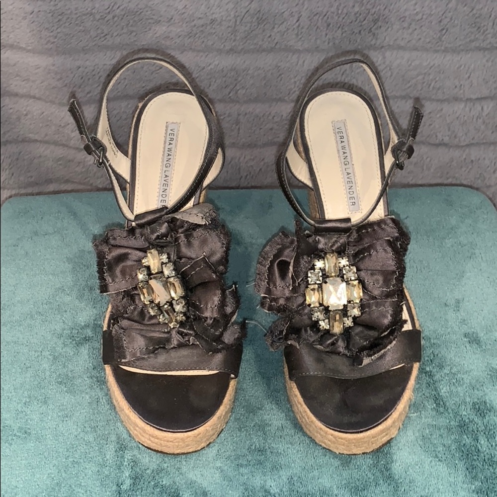 Vera wang lavender wedges